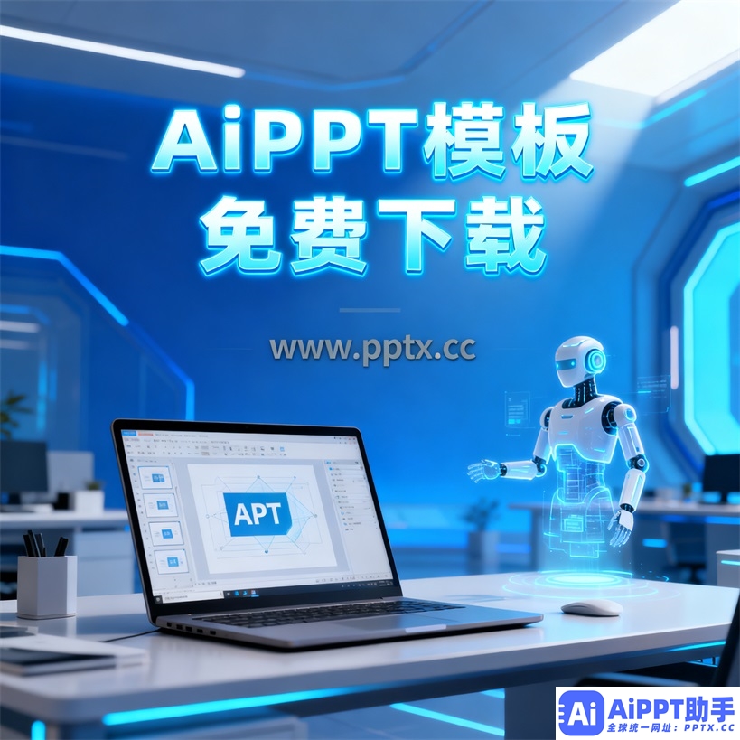 科技创新发布会PPT模板封面，展现前沿科技感设计元素